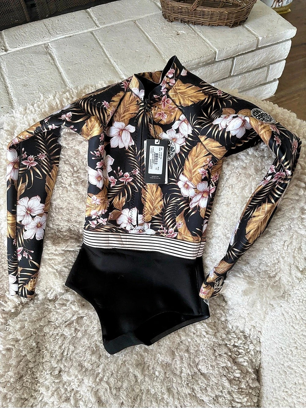 Rip Curl G-Bomb Long Sleeve Springsuit One-Piece Swimsuit